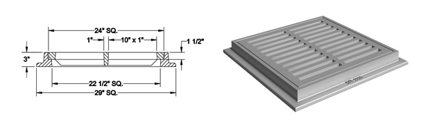 2216 Catch Basin Inlet Grates Frames And Covers